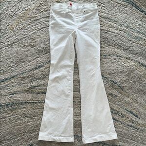 Flare White Spanx Denim Jeans